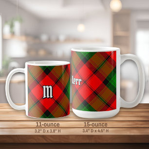 Clan Kerr Tartan Coffee Mug