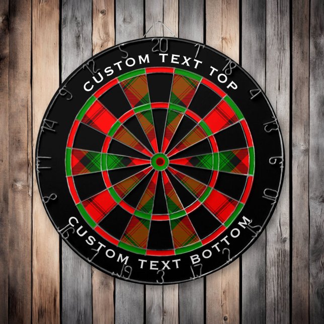 Clan Kerr Tartan Dart Board (Creator Uploaded)
