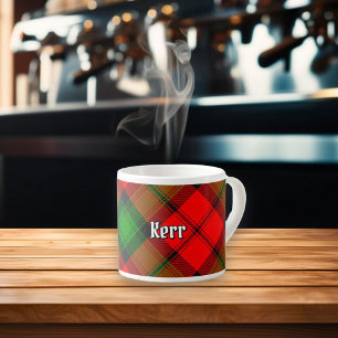 Clan Kerr Tartan Espresso Cup