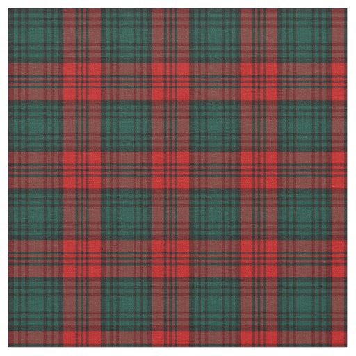 Clan Kerr Tartan Fabric | Zazzle