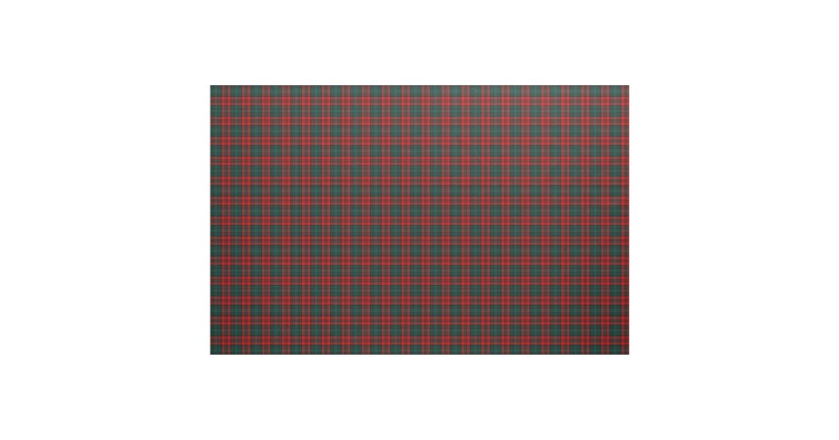 Clan Kerr Tartan Fabric | Zazzle