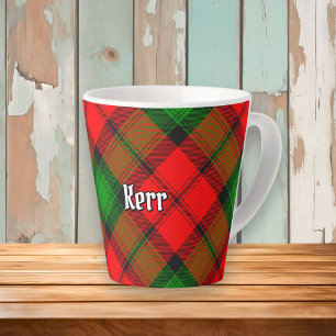 Clan Kerr Tartan Latte Mug