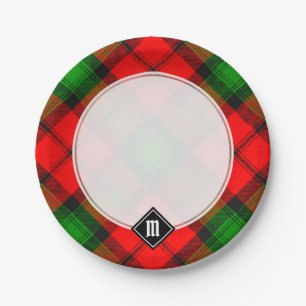Clan Kerr Tartan Paper Plates