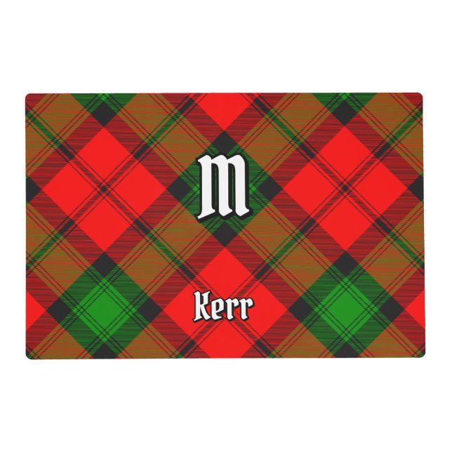 Clan Kerr Tartan Placemat (Front)