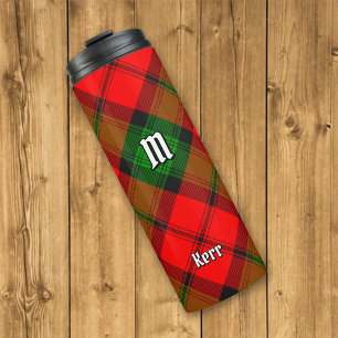 Clan Kerr Tartan Thermal Tumbler