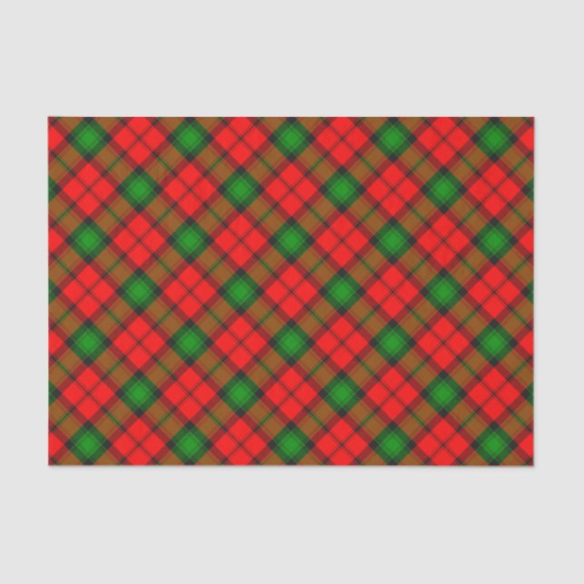 Clan Kerr Tartan Tissue Paper (Front)