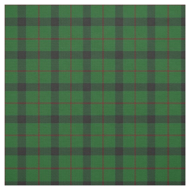 Clan Kincaid Scottish Tartan Plaid Fabric (Swatch)