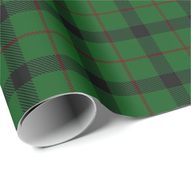 Clan Kincaid Scottish Tartan Wrapping Paper (Roll Corner)