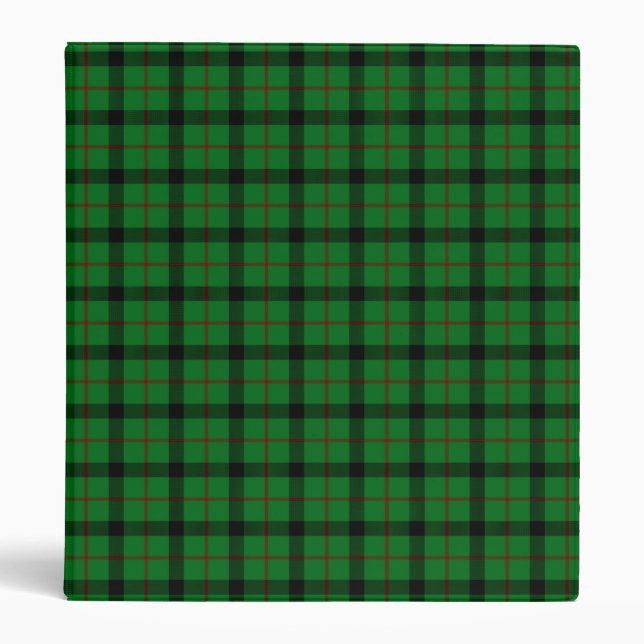 Clan Kincaid Tartan 3 Ring Binder (Front)