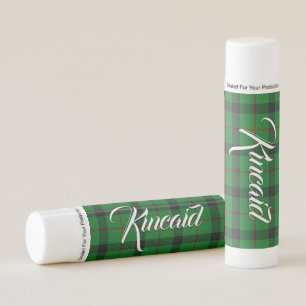 Clan Kincaid Tartan Plaid Lip Balm