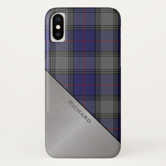 Clan Kinnaird Tartan Plaid iPhone X case