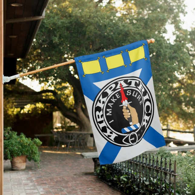 Clan Kirkpatrick Banner Flag (In SItu)