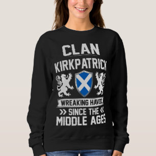 Clan Kirkpatrick Scottish Family Clan Scotland Wre Sweatshirt