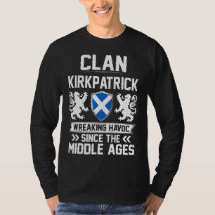 Clan Kirkpatrick Scottish Family Clan Scotland Wre T-Shirt