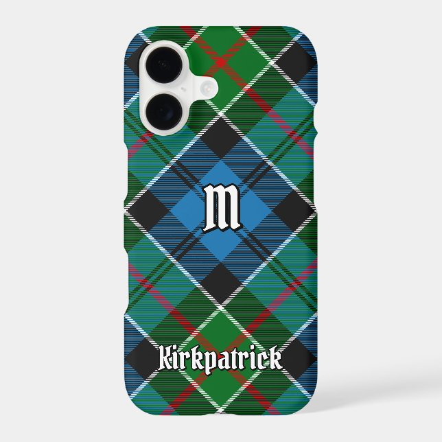 Clan Kirkpatrick Tartan Case-Mate iPhone Case (Back)