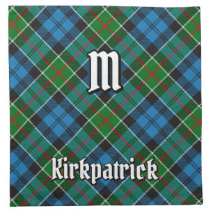 Clan Kirkpatrick Tartan Cloth Napkin