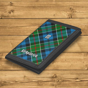 Clan Kirkpatrick Tartan Trifold Wallet