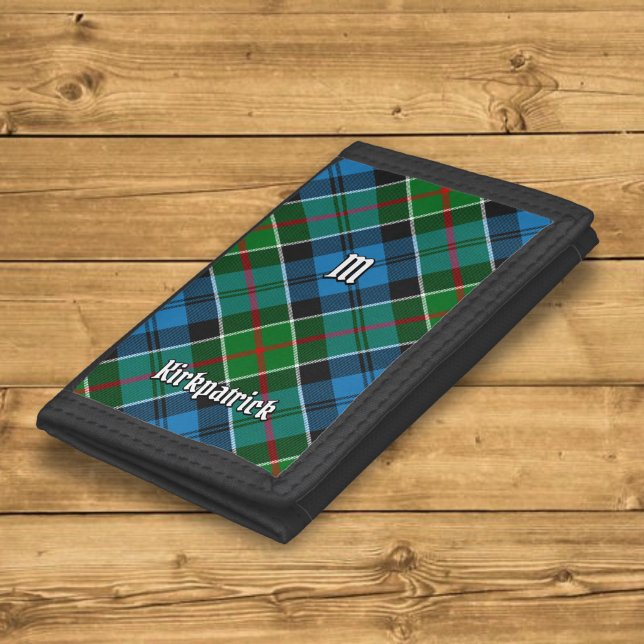 Clan Kirkpatrick Tartan Trifold Wallet (Creator Uploaded)
