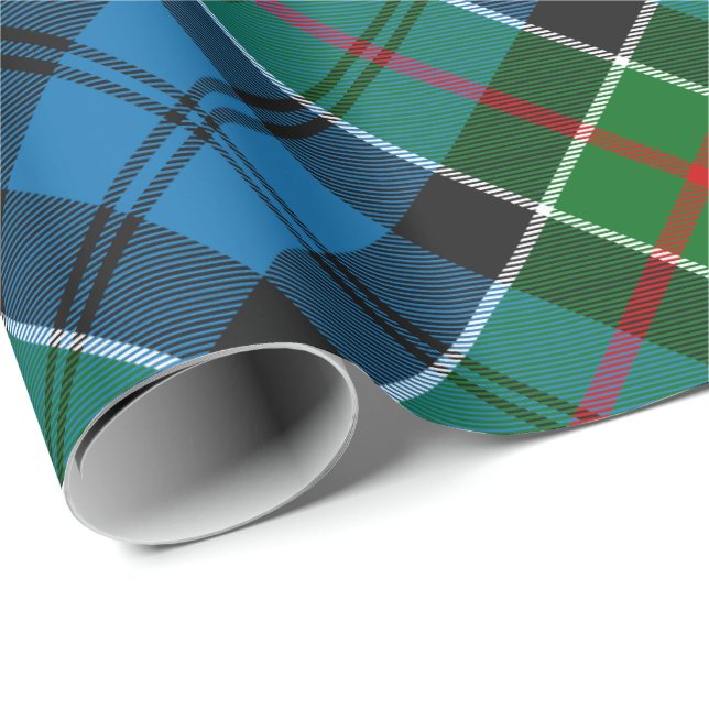 Clan Kirkpatrick Tartan Wrapping Paper (Roll Corner)