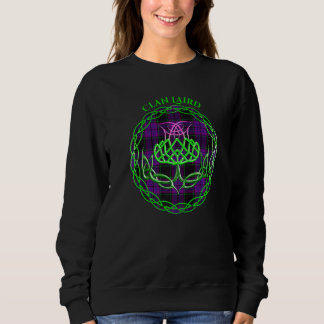 Clan Laird Scottish Tartan Celtic Thistle Sweatshirt