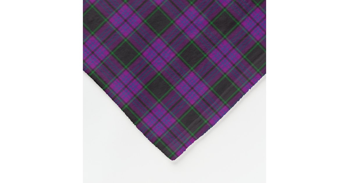 Clan Laird Tartan Fleece Blanket Zazzle