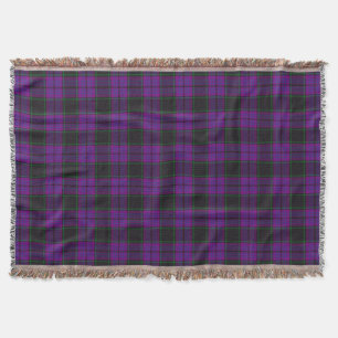 Clan Laird Tartan Throw Blanket