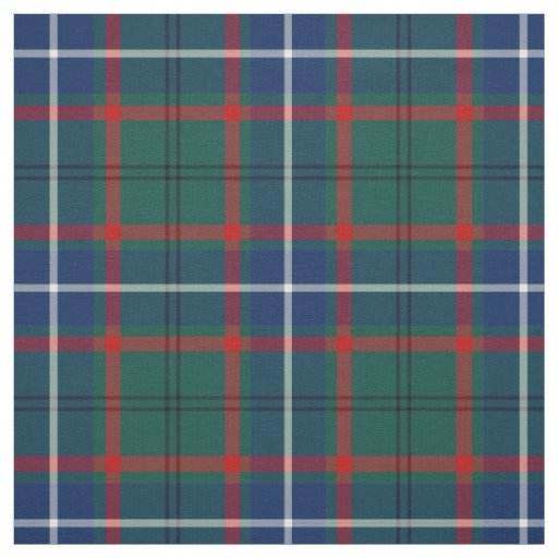 Clan Lee Tartan Fabric
