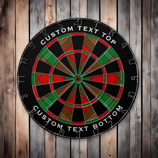 Clan Lennox Tartan Dart Board (Creator Uploaded)