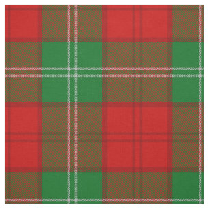 Clan Lennox Tartan Fabric