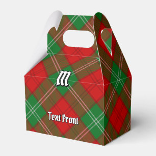 Clan Lennox Tartan Favor Boxes