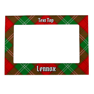 Clan Lennox Tartan Magnetic Frame