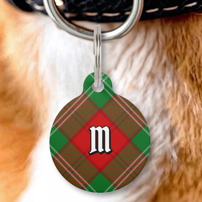 Clan Lennox Tartan Pet ID Tag (Creator Uploaded)