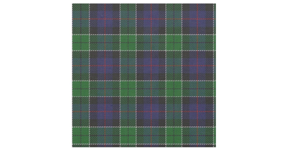 Leslie Hunting Clan Half Of Tartan Zipper Hoodie main image 0