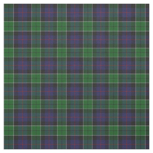 Leslie Hunting Tartan Crest Quilt