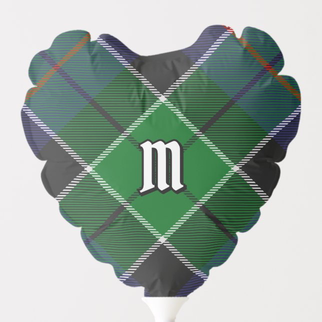 Clan Leslie Hunting Tartan Balloon (Front)