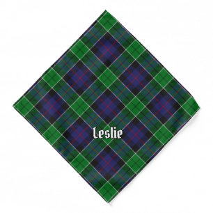 Clan Leslie Hunting Tartan Bandana