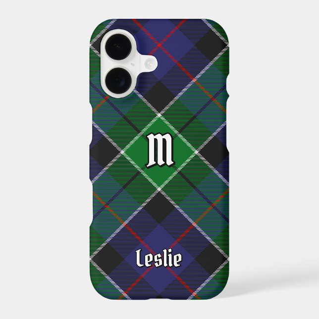 Clan Leslie Hunting Tartan Case-Mate iPhone Case (Back)
