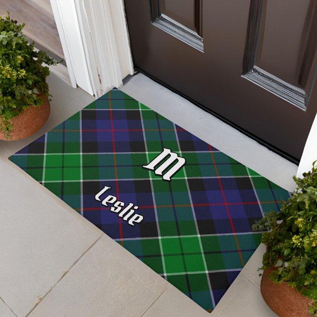 Clan Leslie Hunting Tartan Doormat (Creator Uploaded)