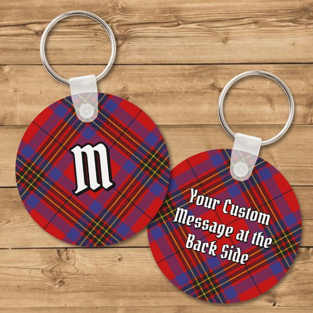 Clan Leslie Red Tartan Keychain (Creator Uploaded)