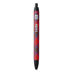 Clan Leslie Red Tartan Pen