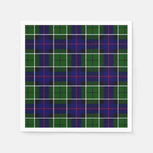 Clan Leslie Tartan Paper Napkins