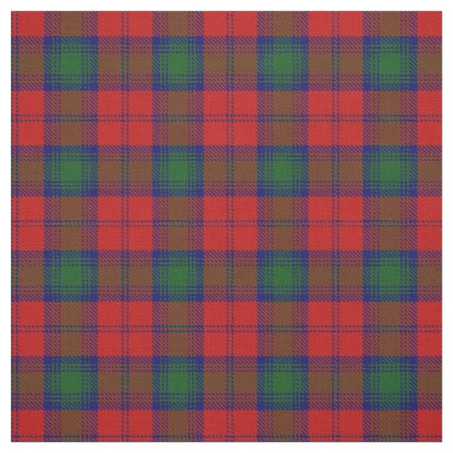 Clan Lindsay Lindsey Scottish Tartan Plaid Fabric (Swatch)