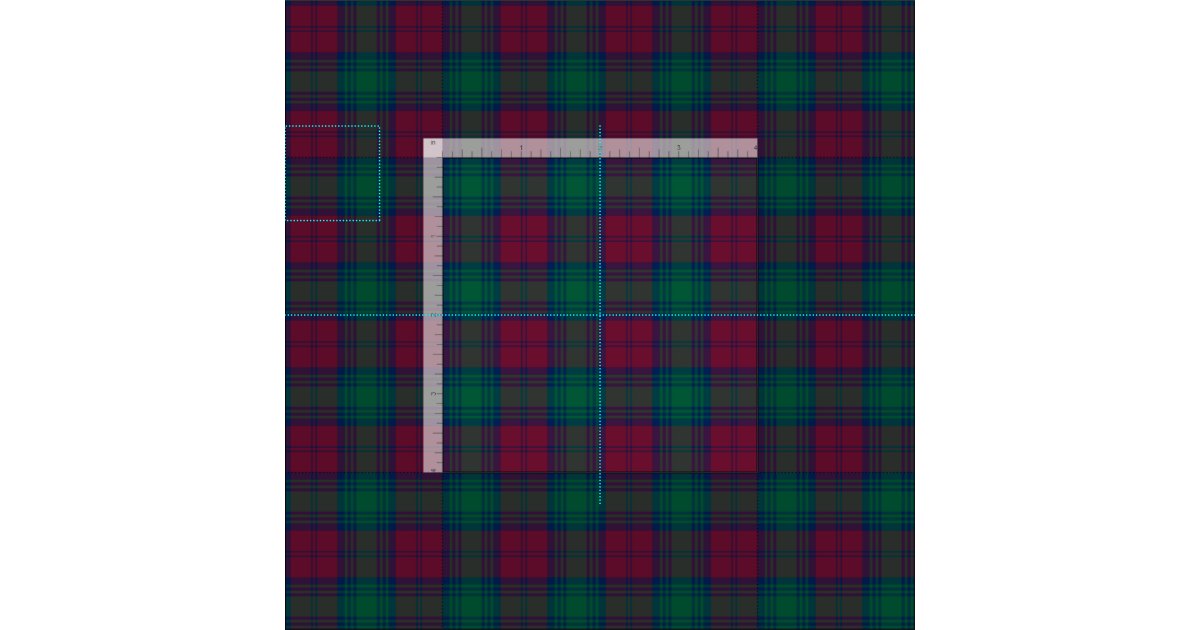 Lindsay Weathered Tartan - Military T-Shirt main image 1