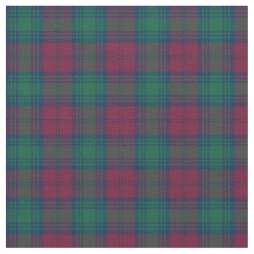 Clan Lindsay Tartan Fabric