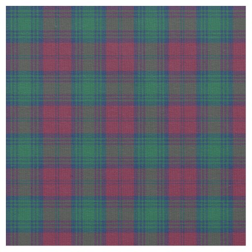 Clan Lindsay Tartan Fabric