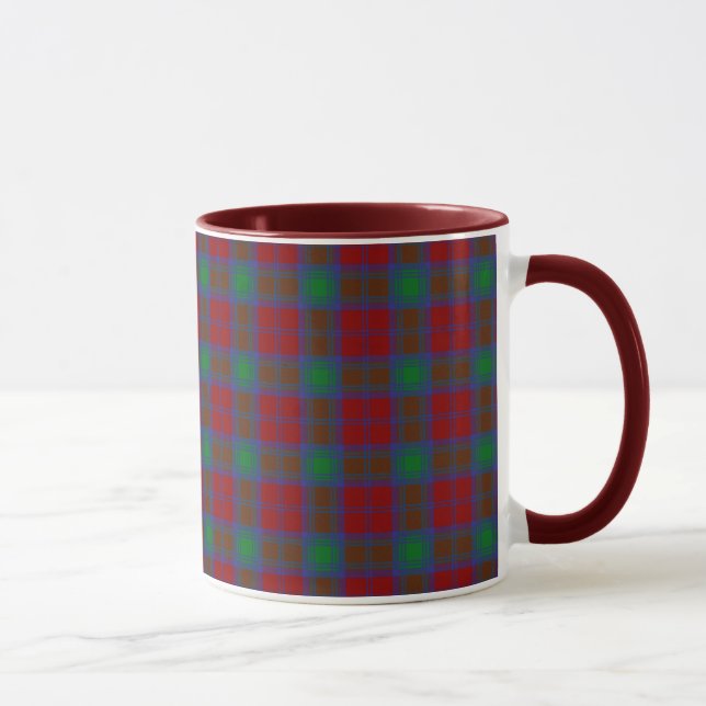 Clan Lindsay Tartan Mug (Right)