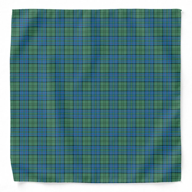 Clan Lockhart Tartan Bandana (Front)