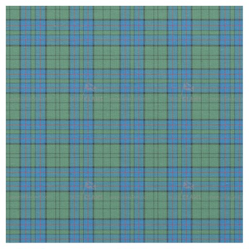 Clan Lockhart Tartan Plaid Fabric
