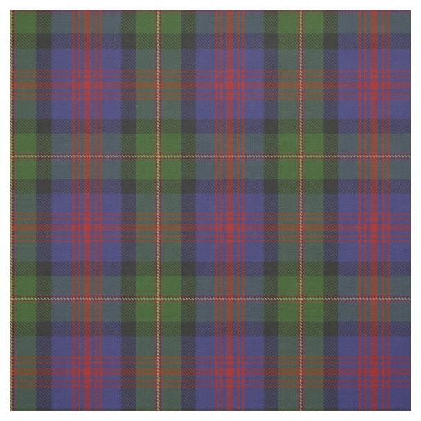 Logan Ancient Clan Half Of Tartan Zipper Hoodie main image 0