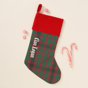 Clan Logan Tartan Christmas Stocking